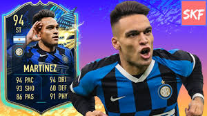 Spend your league points along the path to claim various tots starter players and resources. Fifa 21 94 Tots Lautaro Martinez Player Review Youtube