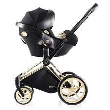 The Capsule Collection By Jeremy Scott For Cybex What It Looks Like With The Car Seat On The Frame Baby Strollers Baby Equipment Stroller