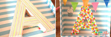 Me podrias decir como hacer para sacar el numero en grande, se imprime a gran escala o como se hace para luego cortarlo al carton???? 5 Formas De Decorar Letras El Blog De Mi Tienda De Arte