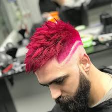 48 Awesome Hair Color Ideas For Men In 2018 Men S Hairstyles Mens Hair Colour Dark Pink Hair Cool Hair Color