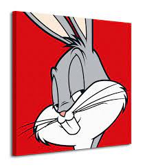Looney Tunes: Królik Bugs - Obraz na płótnie 85x85 - 7430625757 - oficjalne  archiwum Allegro