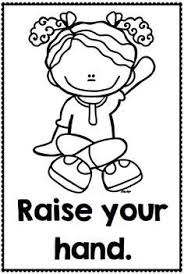 Black And White Classroom Students Clipart Rules Clipart Black And White Good Manners At School Clipart Black And White In 2020 Manners Preschool Teaching Classroom Management Prek Classroom