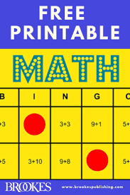 Traditional Bingo Cards To Print Free Printable These Math Bingo Cards Can Help You Teach All Kids Their Math Facts Math Bingo Math Facts Math