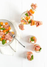 3 X Ham Met Meloen Presenteren Uit Pauline S Keuken