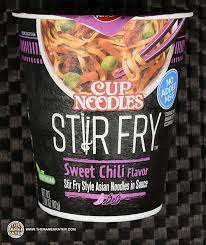 Want to use it in a meal plan? 3384 Nissin Cup Noodles Stir Fry Sweet Chili Flavor United States