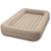 Intex Kids Travel Airbed Mattress With Hand Pump Walmart Com Camping With Toddlers Inflatable Toddler Bed Intex