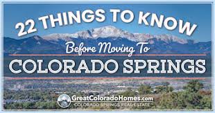 Manitou springs, colorado white page directory listings include full name, phone number and address. 22 Things To Know Before Moving To Colorado Springs