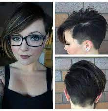 Teen girls always love to have long hair and very rarely go to short lengths. Stylish Girl With Unique Short Haircuts Hairstyle Models For Women