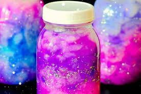 They also make a great gift idea! Galaxy Jars Diy Hold The Galaxy Glowing In Your Hands