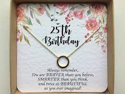 This is soooo cute and sweet rings. 25th Birthday Gift For Her 25th Birthday Necklace Personalized 25th Birthday Card Gift For Daughter Birthday Gift Ideas For Best Friend Birthday Ideas For Her 25th Birthday Gifts 25th Birthday Ideas