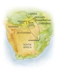 The neighbors are mozambique in the east, south africa in the south, zambia in the northwest and botswana in the west. Passage Through Botswana And Zimbabwe Micato Luxury Africa Safaris