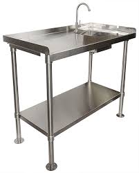 Rite Hite Stainless Steel Fillet Cleaning Table Made In The Usa Heavy Duty Fillet Table To Handle All Y In 2020 Fish Cleaning Table Multipurpose Table Bars For Home