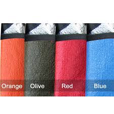The unique combination of vacuum deposited metal and the surface. Grabber Outdoors All Weather Blanket Survival Blanket Weather Emergency Space Blanket
