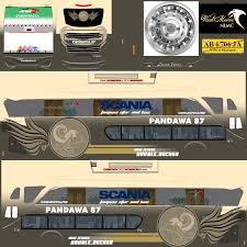 Skin livery bussid bimasena sdd polos : Livery Bus Simulator Indonesia Shd Double Decker Arena Modifikasi