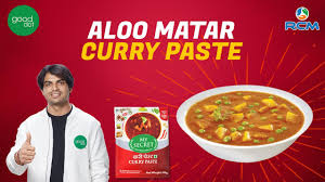 Aloo Matar with Curry Paste