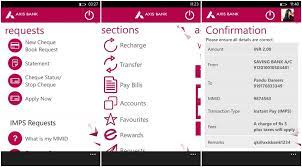 Axis bank is a highly preferred bank with the presence of the lot of the baking feature to access by their customers. Axis Bank Customers In India Rejoice The Official Axis Mobile App Is Here Windows Central