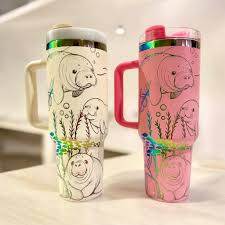 Starbucks Florida tumblers feature manatee design