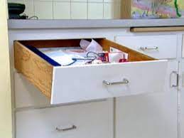 Several things can cause drawers to get sticky so that they become difficult to open, but you can fix a drawer. How To Fix A Sagging Kitchen Drawer By Installing A Runner Video Hgtv