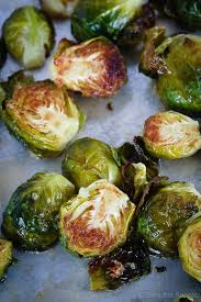 Honey Garlic Roasted Brussels Sprouts Bake Eat Repeat Recipe Brussel Sprout Recipes Roasted Brussels Sprouts Recipe Roasted Brussel