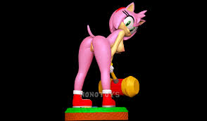 3D file Amy Rose NSFW 🌹 ・Template to download and 3D print・Cults