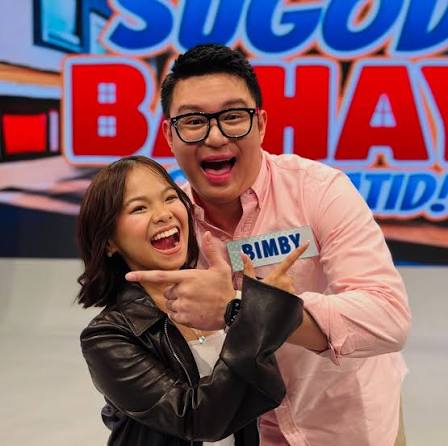 LOOK: Ryzza Mae Dizon and Bimby Aquino shared a warm reunion on the  noontime show Eat Bulaga! this Friday, June 12. The moment was highlighted  in “then and now” photos posted by