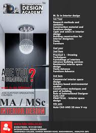 Msc in architecture and urban design (open days 2020). This Is The Golden Ida International Design Academy Facebook