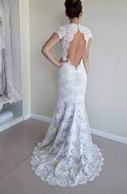 Keyhole Back Wedding Dress In Corded French Lace Illusion Neckline Lace Dress Trumpet Wedding Dress With Sleeves Lace Weddings Keyhole Back Wedding Dress Wedding Dresses