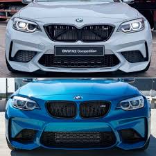 The bmw m2 competition prioritizes driver engagement and performance, which is awesome for track duty but not so much for everyday life. M2 Vs M2 Competition Side By Side Comparison Pictures
