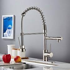 We did not find results for: Kitchen Faucet With Pull Down Sprayer Yundoom Kitchen Sink Faucets With Two Handles High Arc Brushed Nickel Pull Out Kitchenfaucets Com