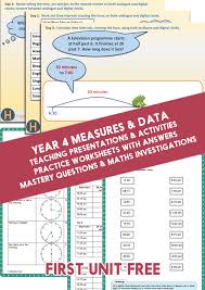 Year 4 Maths Measures And Data Time Math Year 4 Maths Free Math Resources