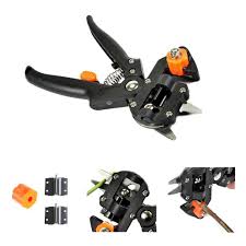 Garden farming pruning shears scissor fruit tree grafting. Lianqi Convenient Professional 2 In 1 Multifunction Garden Grafting Tools Set Plant Branch Twig Vine Fruit Tree Grafting Shear Grafting Scissors Cutting Blades W Cut U Cut V Cut Use For Fruit Tree Buy Online