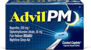 For most advil products you can take 1 capsule/tablet every 4 to 6 hours. Advil Pm Caplets Pain Relief Sleep Aid Advil Pm