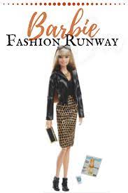 Wearing Her Trendy Faux Leather Jacket And Animal Print Pencil Skirt This Barbie The Look Doll Is Ready For A Selfie Shopstyle Barbie