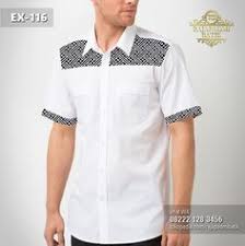 Model baju batik kombinasi untuk pria, wanita, dan couple. 36 Ide Seragam Batik Pria Kualitas Terbaik Batik Pria Kemeja