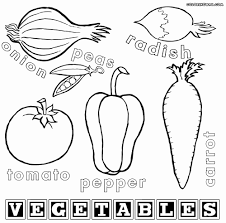 Fruit And Vegetable Coloring Pages New Ve Ables Coloring Pages Vegetable Coloring Pages Apple Coloring Pages Preschool Coloring Pages