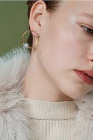 MONDAY EDITION]韓国☆SILVER BELL LING EARRINGS☆18K GOLD アクセサリー