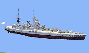 Other than an emergency conning tower at its base, and the trunking for the main gun directors mounted on top, the superstructure was lightly armoured against splinters only, to save weight. Nelson Class Battle Ship Minecraft Map