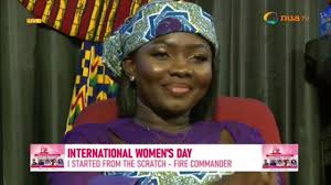 ACFO1 Doris Lamptey describes the challenges and hardships she faced before  joining the Fire Service