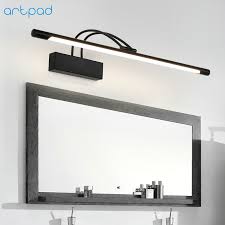 Are you looking for a bathroom wall light fixture and are unsure where to start? Artpad American 41cm 8w Iron Black Bathroom Wall Light Fixtures Side Mirror Light Retro Lamp Led Make Up Dressing Room Fixtures Led Indoor Wall Lamps Aliexpress