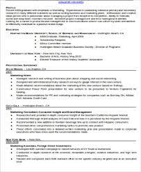 The following resume template can be also utilized for a mba. Free 6 Sample Mba Marketing Resume Templates In Ms Word Pdf