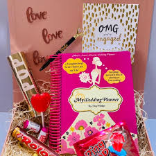 Engagement gifts do not need to be pricey or ornate; My Engagement Gift Box Engagement Present Idea My Wedding Shop