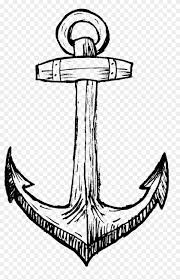 Black and white and black guitar, sword, samurai, digital art. Free Download Anchor Drawing Png Free Transparent Png Clipart Images Download