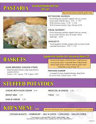 Family Table Menu In Eagle Grove Iowa Usa