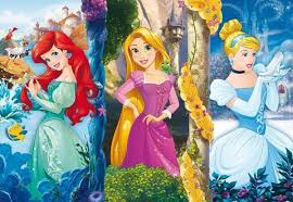 Hlídání ceny u produktu popelka. Puzzle Disney Princezny Ariel Locika A Popelka 60 Maxi 40 99 Dielikov Puzzlemania Sk