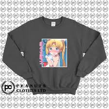 Get Buy Sexy Sailor Moon Ecchi Time Sweatshirt Custom