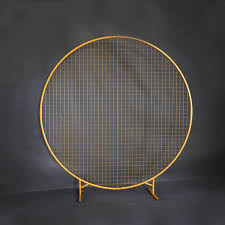 That you can use at wedding events and other social parties. Buy Upgraded Thicken Wedding Grid Arch Props Round Ring Lawn Backdrop Stand Iron Circle Balloon Arch Artificial Flower Decoration Birthday Party Supplies Accessories Online In Taiwan B093db15q1