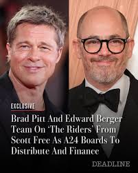 EXCLUSIVE: Sources tell Deadline following a competitive situation, A24 has  landed the hot package 'The Riders' with Academy Award-winner #BradPitt