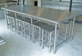 Shop for a round table for the kitchen, a tall pub table for the home bar, a farm table for family dinners or a basic square table for the dining room. 20 Stainless Steel Kitchen Table Magzhouse