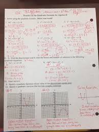 This bundle does not contain activities. Algebra 1 Unit 8 Test Quadratic Equations Answers Gina Wilson Tessshebaylo