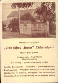 Nassau in meißen das erste neu gebaute hotel mit öffentlicher gaststätte nach der wende. Ansichtskarte Postkarte Lichtenhain Sebnitz In Sachsen Akpool De